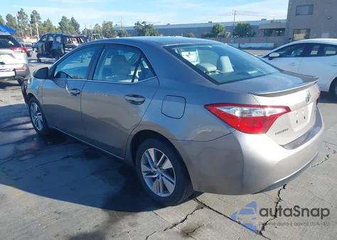 2016 Toyota Corolla Le Plus z USA, uszkodzony, nr VIN 2T1BPRHE0GC736610